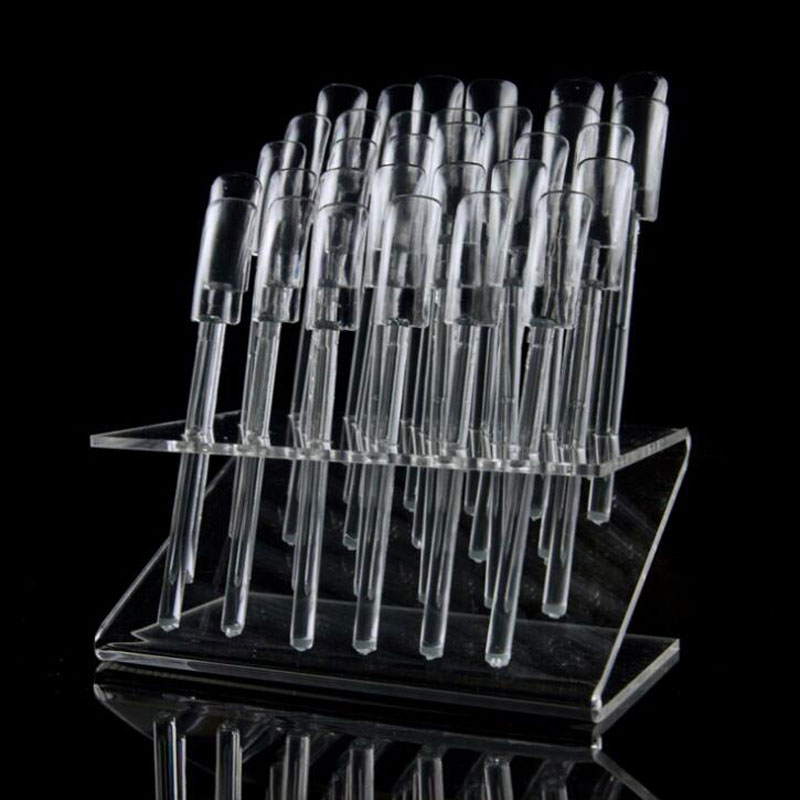 Nail Art Navy - 32 Tips Pop Sticks Acryl Nail
