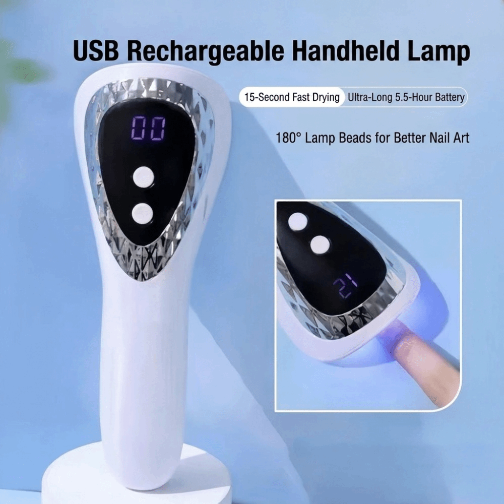 Nail Art Gel Polish - Draagbare UV LED nagellamp, snel drogend,