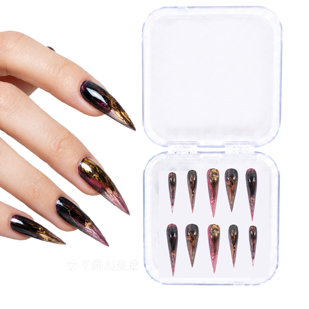 Nail Art Queen - Middeleeuwse Koningin Rhaenyra Kunstnagels Cosplay Fantasie