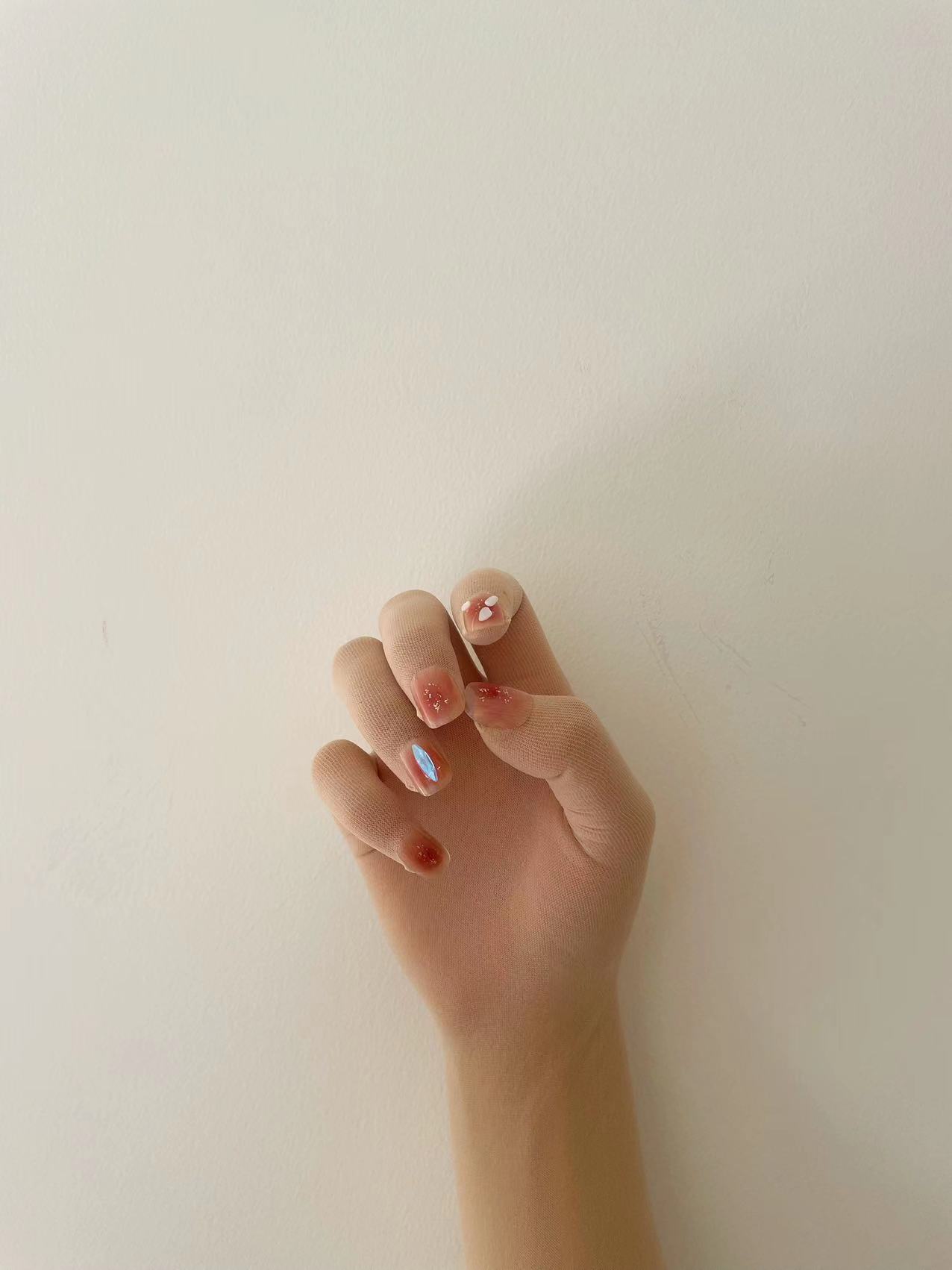 Nail Art Queen - 1 paar avondmaal dunne ademende mannen