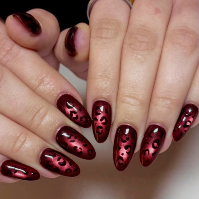 24 stuks roze rode kattenoog k - Nail Art Zebra Design recensie en prijs