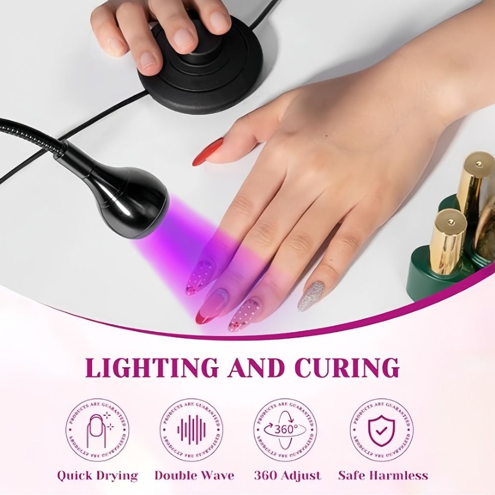5W/3W UV LED nagellamp met voe - Nail Art Ideas recensie en prijs