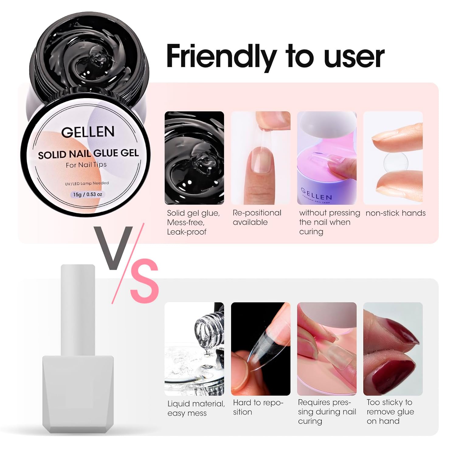 GELLEN Nail Solid Glue Builder - Nail Art Ideas recensie en prijs