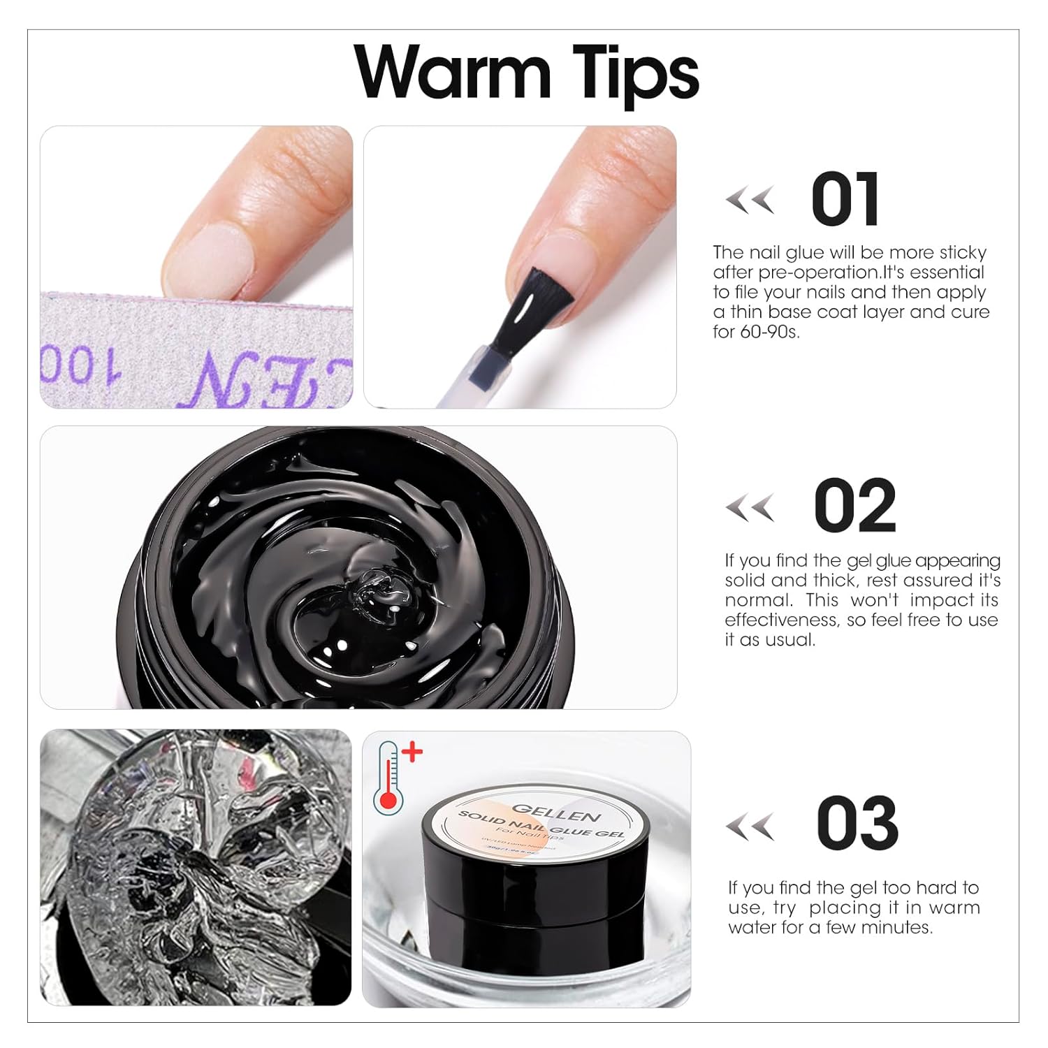GELLEN Nail Solid Glue Builder - Nail Art Ideas recensie en prijs
