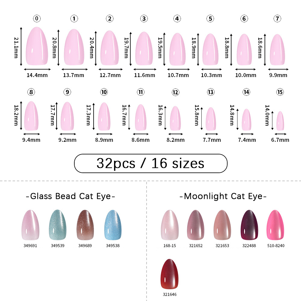 VITAGWX 32 stuks opdruk nagels - Nail Art Ideas recensie en prijs