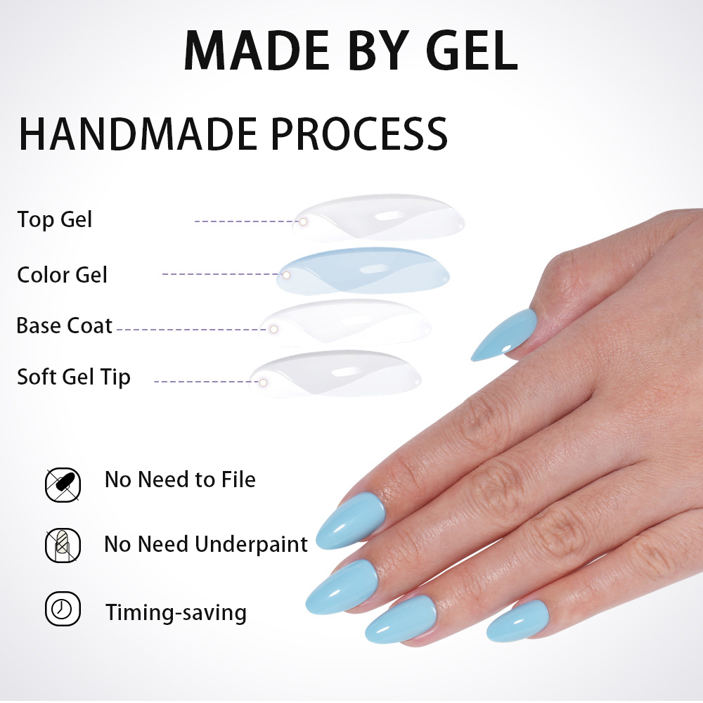 VITAGWX 32 stuks opdruk nagels - Nail Art Ideas recensie en prijs