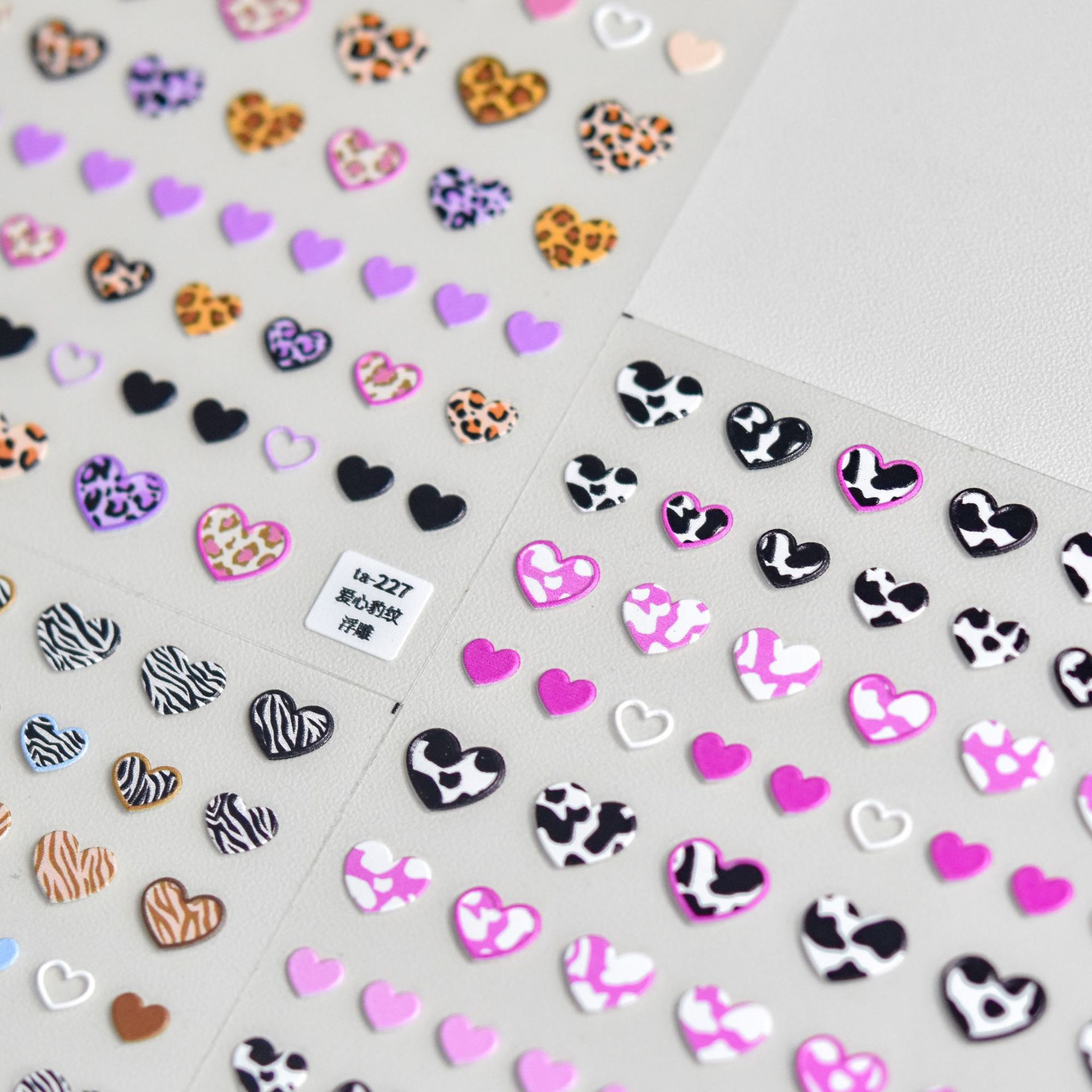 Dierenpatroon Liefde Hart Nage - Nail Art Zebra Design recensie en prijs