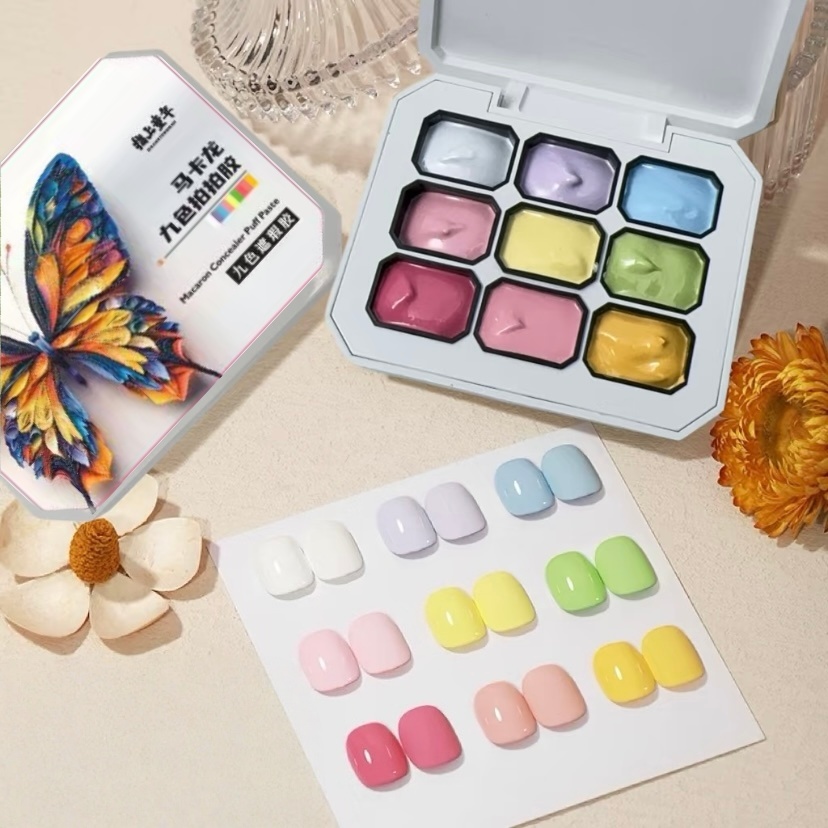 9-kleurige solide nagellak, Ma - Nail Art Gel Polish recensie en prijs
