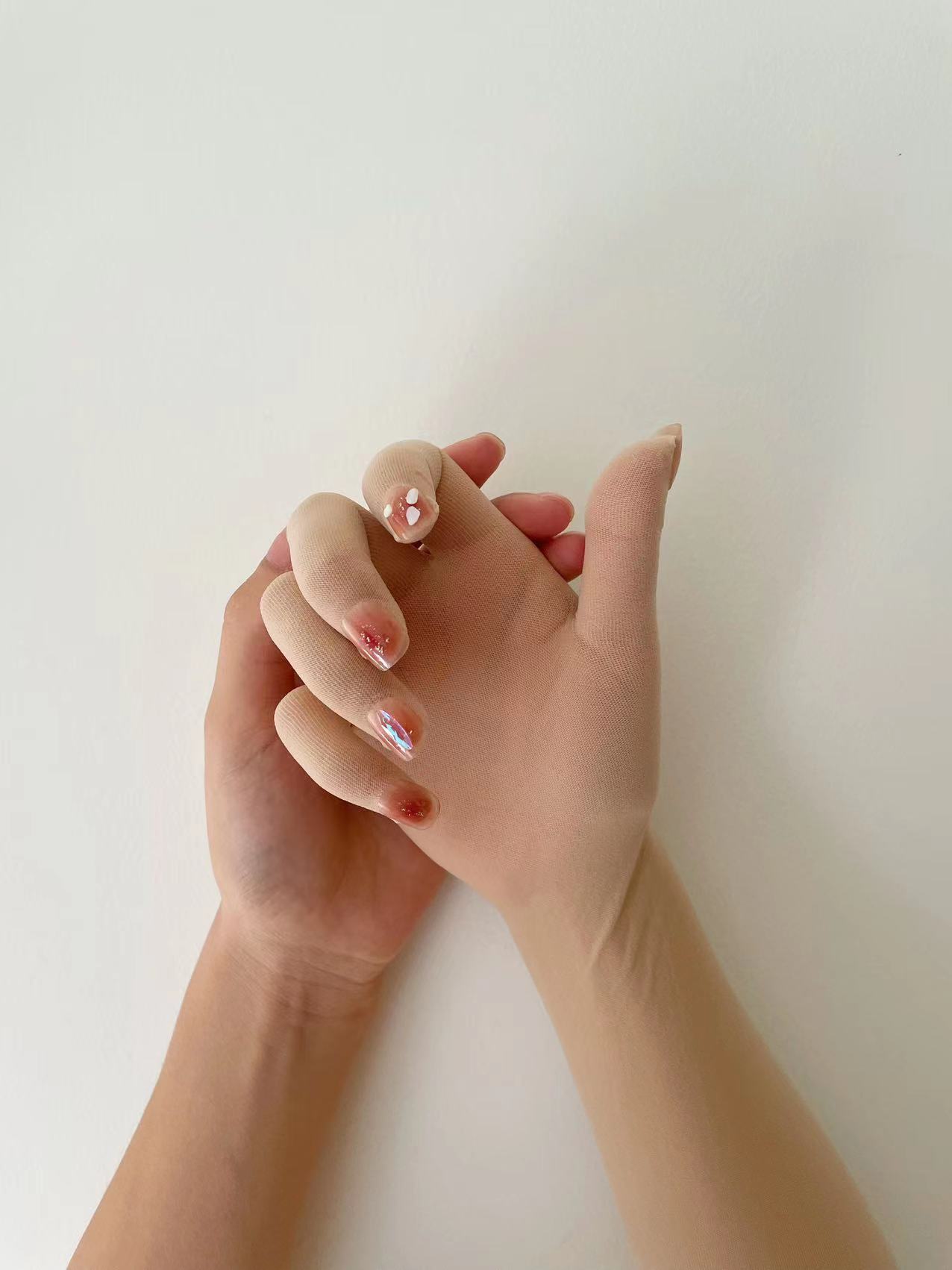 1 paar avondmaal dunne ademend - Nail Art Queen recensie en prijs