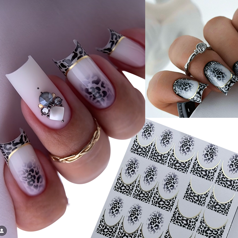 1 Stuks Nieuwe Tijger Zebra Lu - Nail Art Zebra Design recensie en prijs